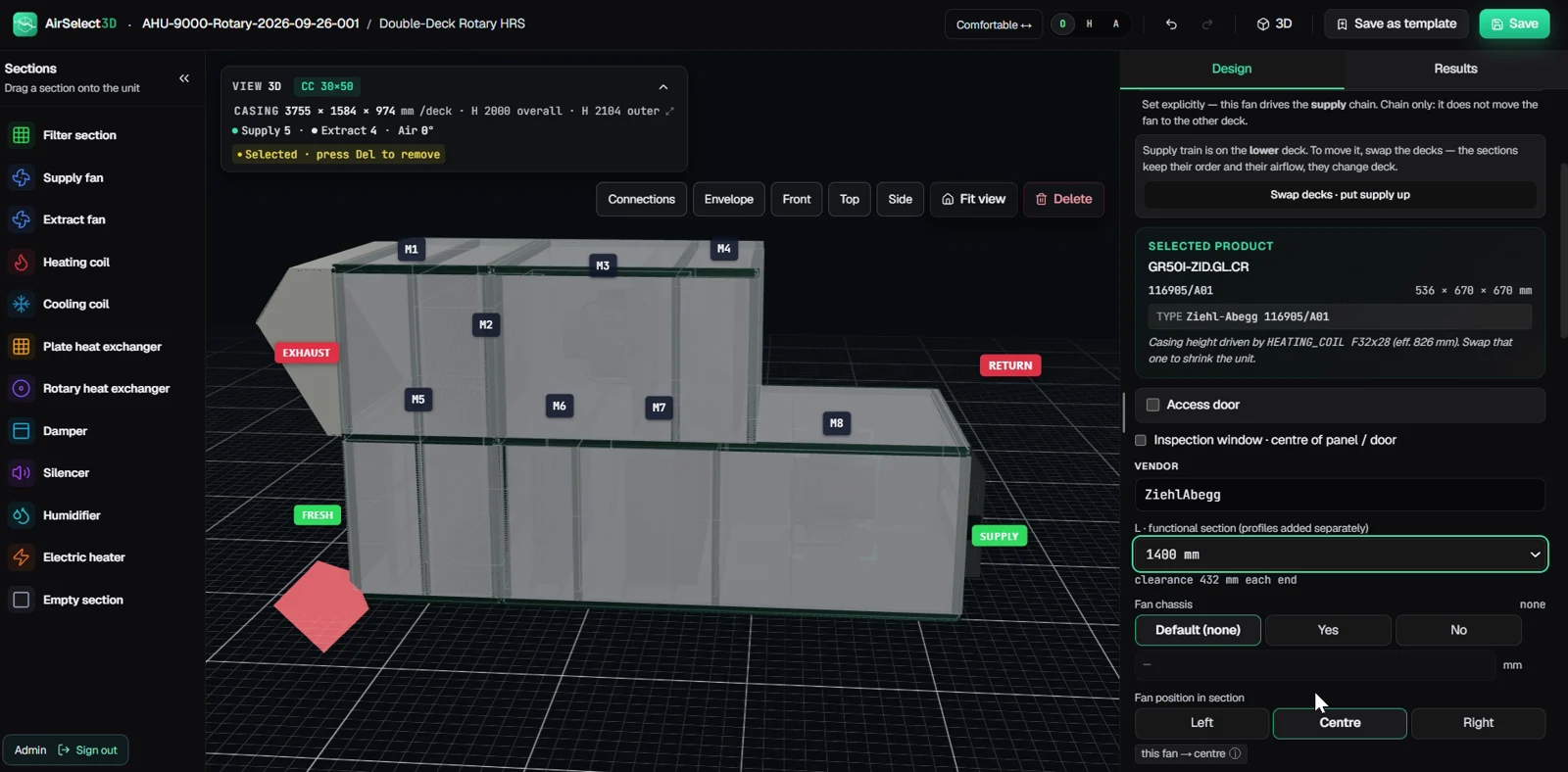 Add accessories in the current AirSelect3D interface.